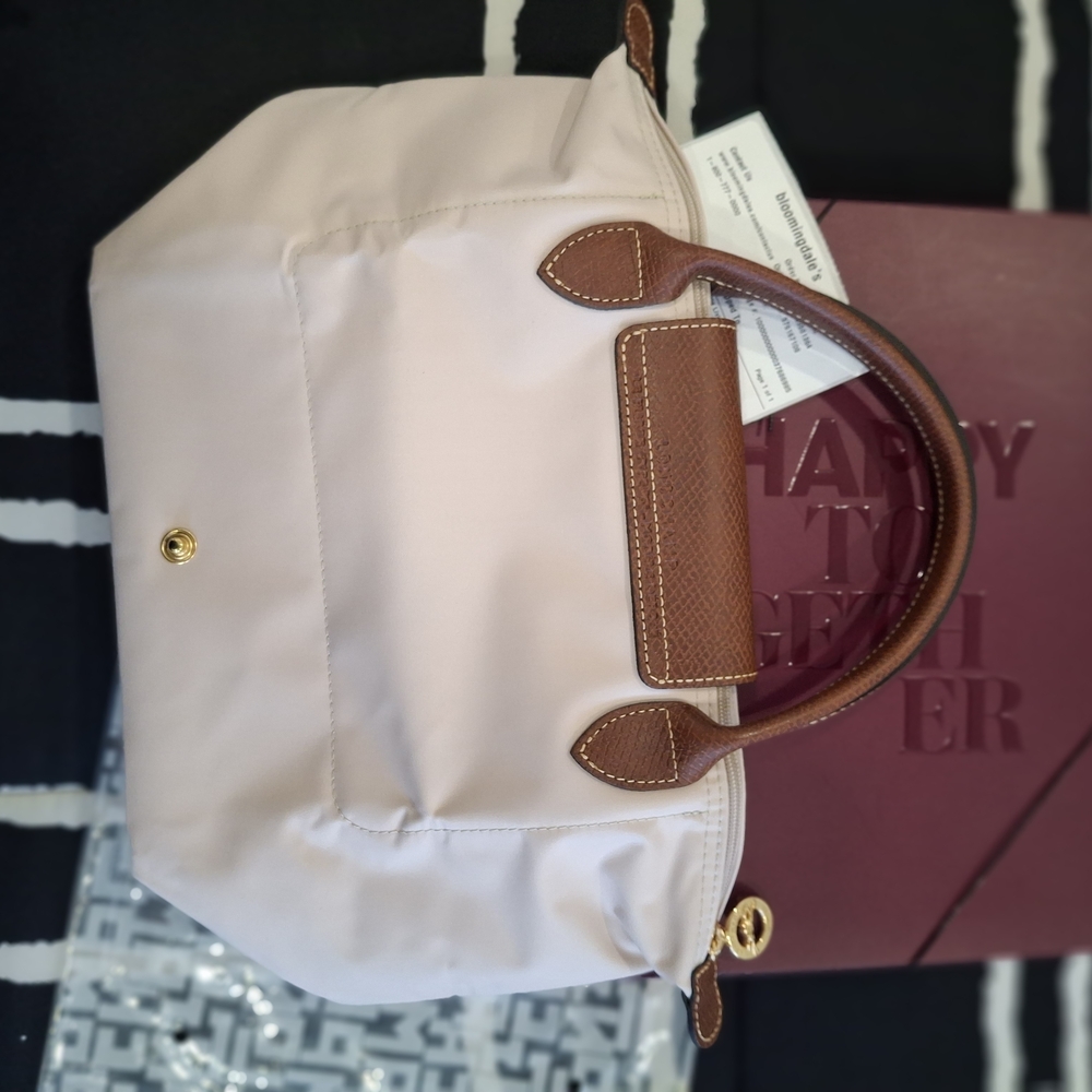Longchamp Le Pliage Small Top Handle, Color Paper - Picture 4 of 7
